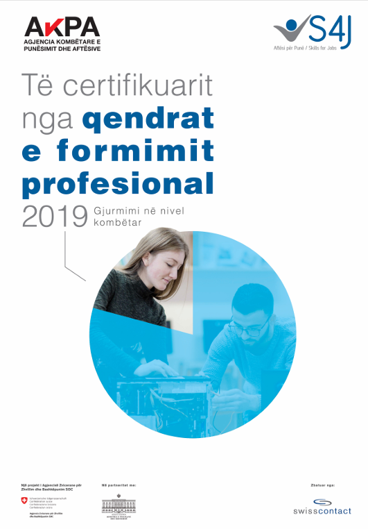 Gjurmimi kombëtar i të certifikuarve nga qendrat e formimit profesional – 2019