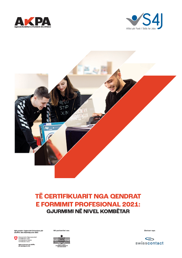 Gjurmimi kombëtar i të certifikuarve nga qendrat e formimit profesional – 2021